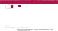 Desktop Screenshot of gewobau-schwabach.de